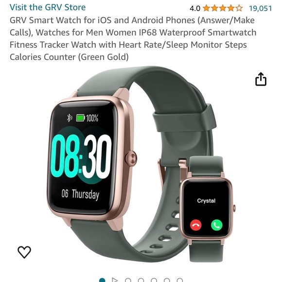 GRV smartwatch, used - good condition - Picture 5 of 5